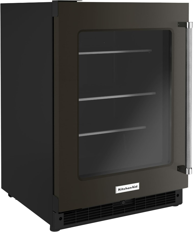 KitchenAid KURL314KBS 24 Inch BuiltIn Undercounter Refrigerator with 5.2 Cu. Ft. Capacity, UV