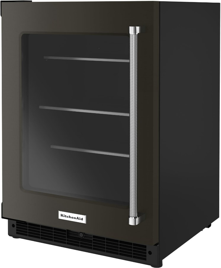 KitchenAid KURL314KBS 24 Inch BuiltIn Undercounter Refrigerator with 5