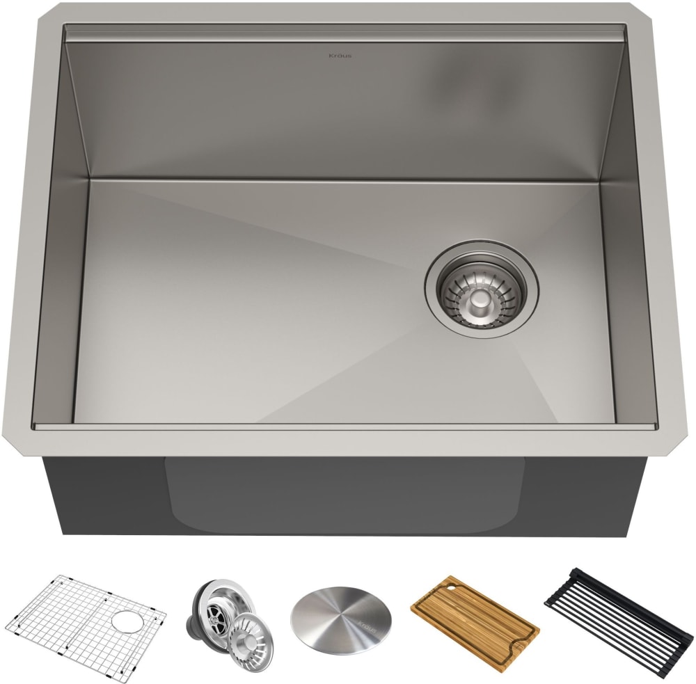 Kraus KWU11123 23 Inch Kore Workstation Stainless Steel ...