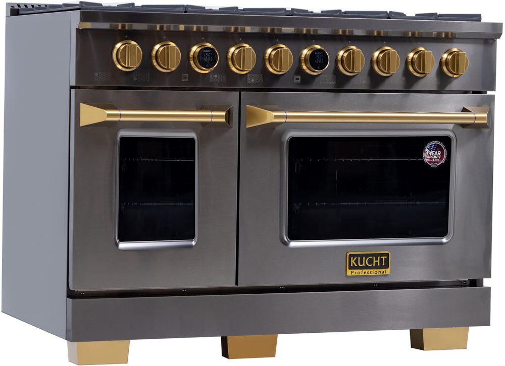 Kucht Professional KXD48LP 48 Inch Freestanding Dual Fuel Range