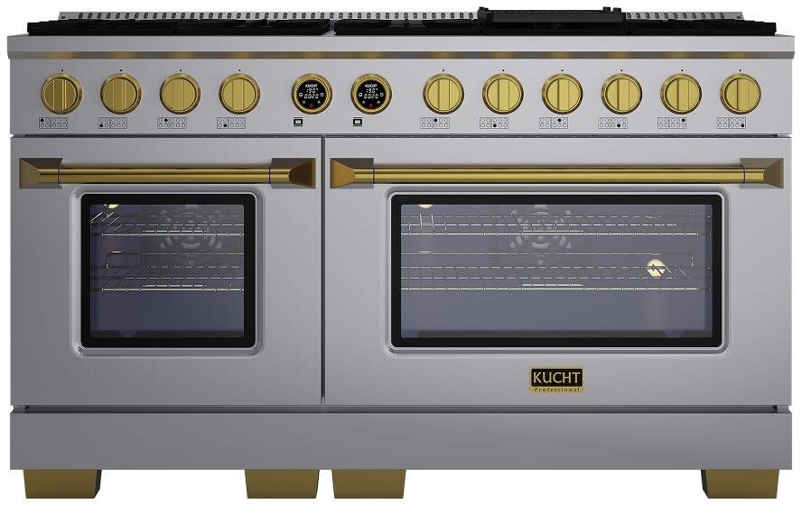 Kucht Professional KXP60GL 60 Inch Freestanding Dual Fuel Range