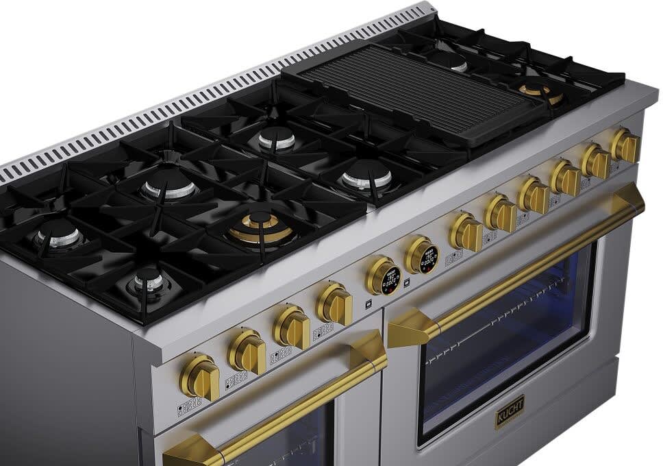 Kucht Professional KXP60GL 60 Inch Freestanding Dual Fuel Range