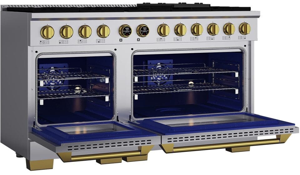 Kucht Professional KXP60GL 60 Inch Freestanding Dual Fuel Range
