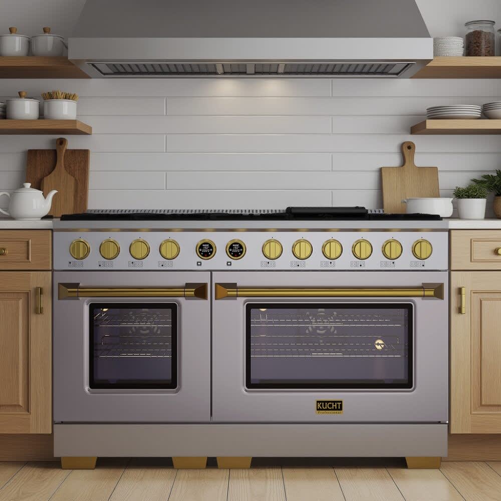 Kucht Professional KXP60GL 60 Inch Freestanding Dual Fuel Range
