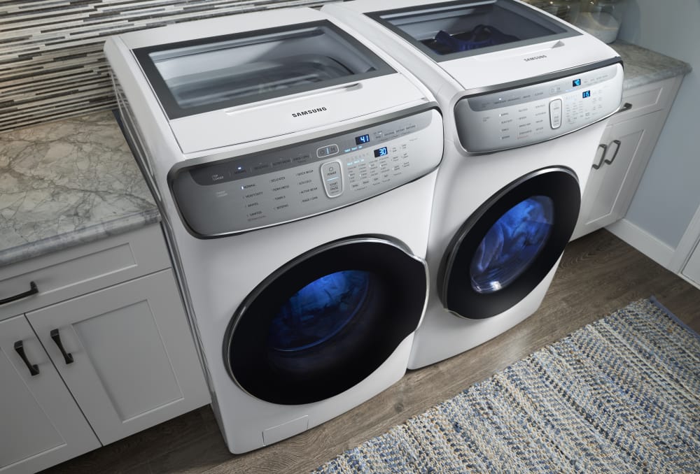Samsung WV60M9900AW 27 Inch FlexWash™ Smart Washer with 6.0 Cu. Ft