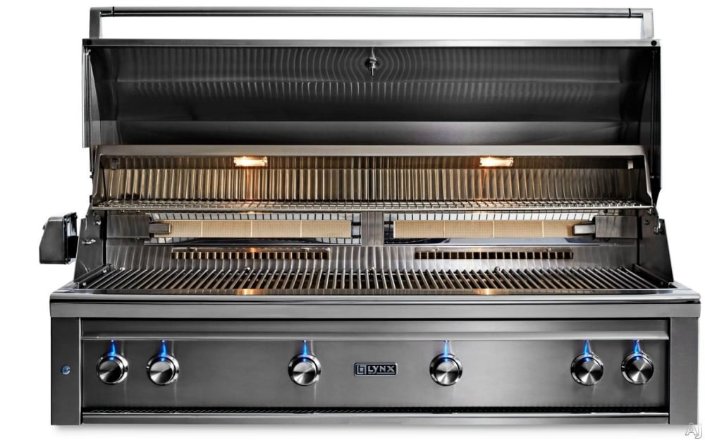 Lynx L54TRLP 54 Inch Built-In Grill with 1555 sq. in. Cooking
