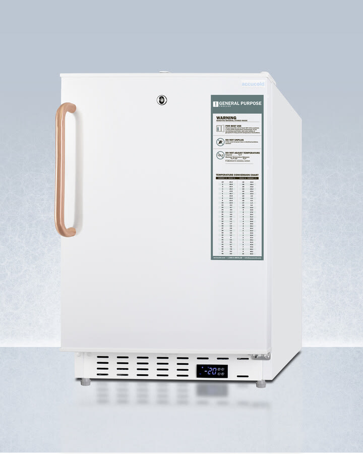 Summit ADA305AFTBC 20 Inch Built In Vaccine All Freezer with 2.47