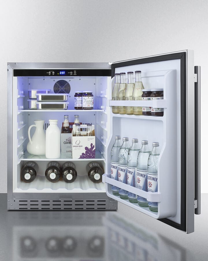 Summit AL55OSCSS 24 Inch Built-In Undercounter Outdoor