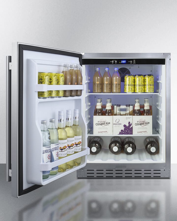 Summit AL55OSCSSLHD 24 Inch Built-In Undercounter Outdoor