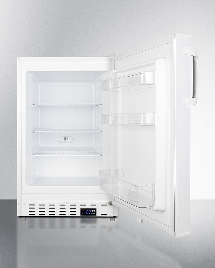 Summit ALFZ36 20 Inch Built-In All Freezer with 2.68 Cu. Ft