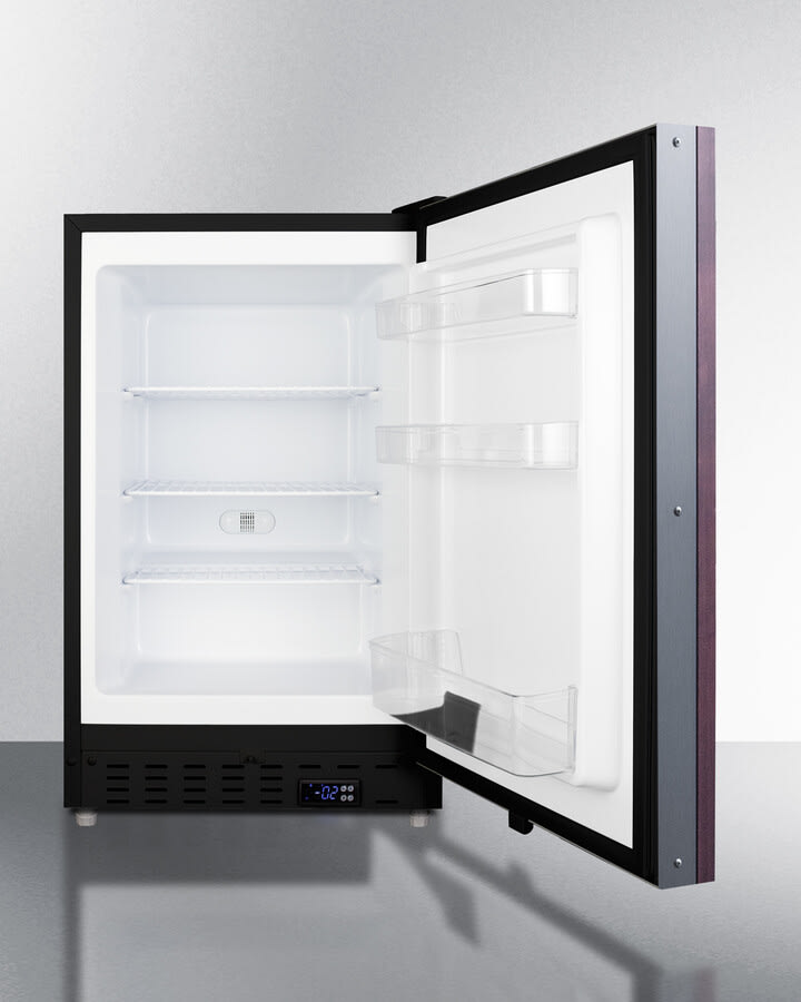 Summit ALFZ37BIF 20 Inch Built-In All-Freezer with 2.68 Cu. Ft