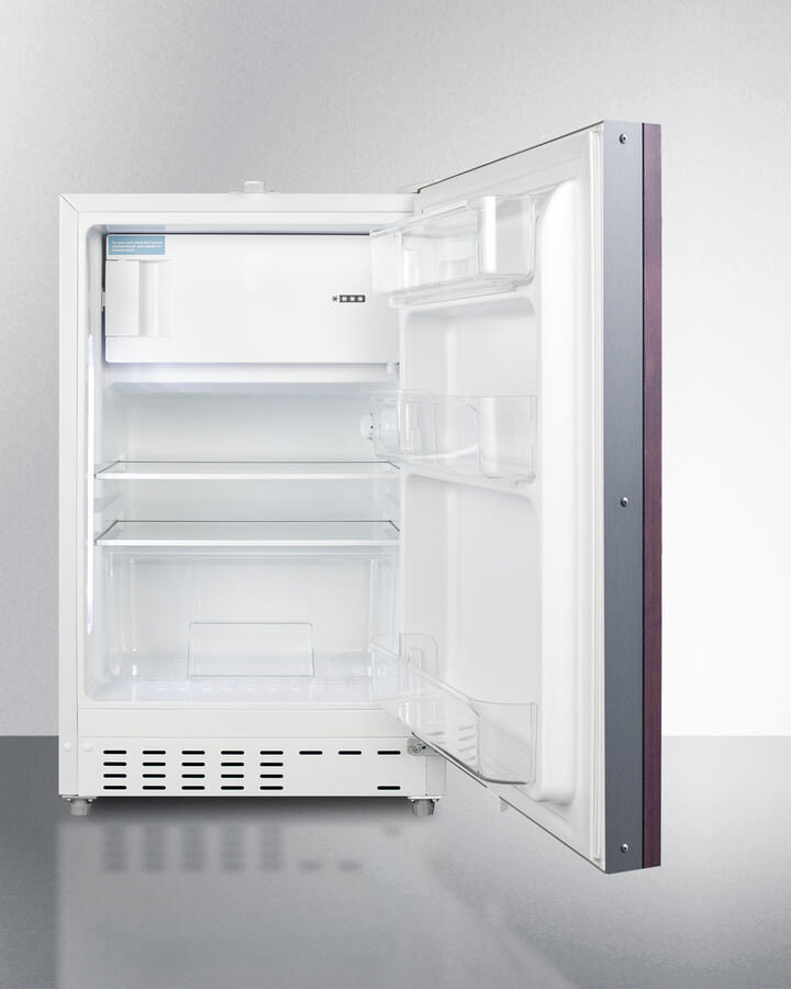 Summit ALRF48IF 21 Inch Built-In Refrigerator-Freezer with 2.68 Cu