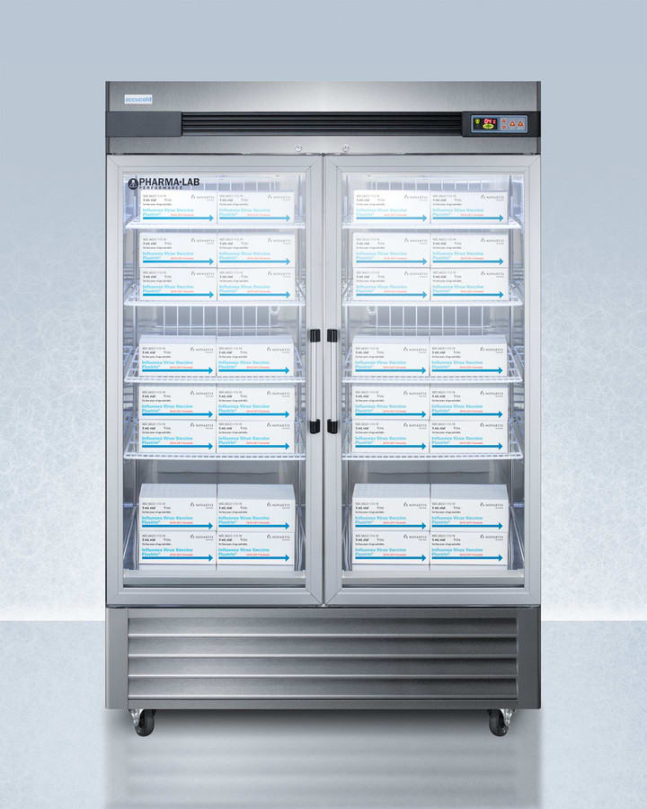 AccuCold ARG49ML 55 Inch Upright Pharmacy Refrigerator with 49 Cu.Ft