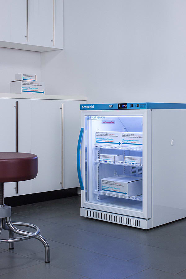 AccuCold ARG6PV 23 Inch PharmaVac Vaccine Refrigerator with 6.0 Cu. Ft