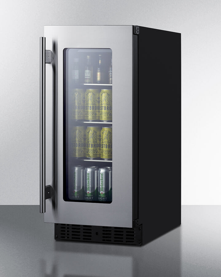 アテム63様 Summit ASDG1521 15 Inch Built-In Beverage Center with 1.8 cu. ft