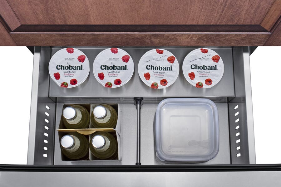 Summit ASDR2414PNR 24 Inch Built-In Drawer Refrigerator with 3.1