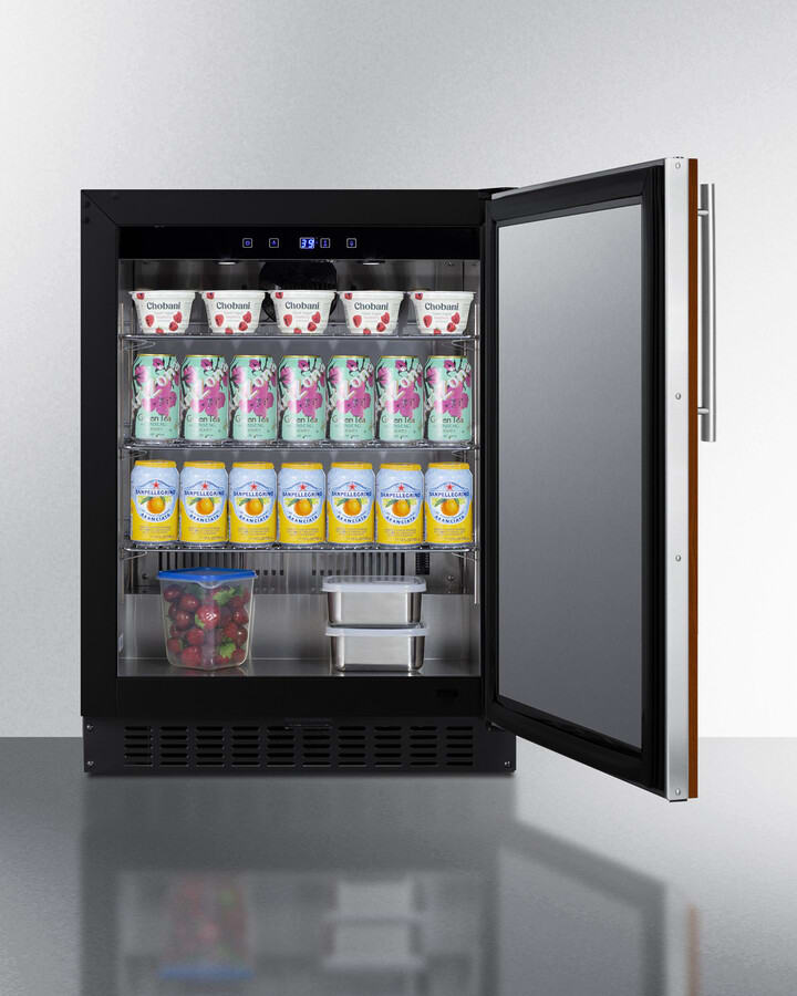 Summit ASDS2413IF 24 Inch BuiltIn Undercounter Refrigerator with 3.1 cu. ft. Capacity