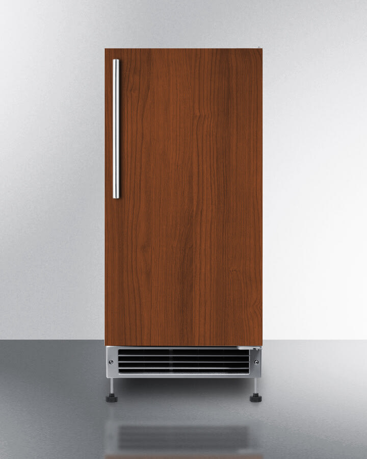 Summit BIM26H34IF 15 Inch Built-In Ice Maker with 22 lbs. Storage