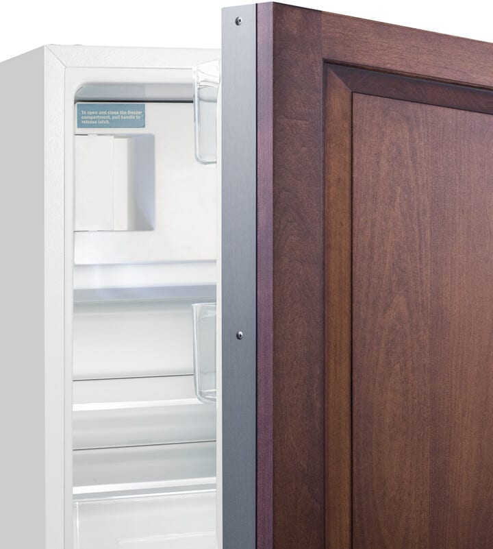 Summit ALRF48IF 21 Inch Built-In Refrigerator-Freezer with 2.68 Cu