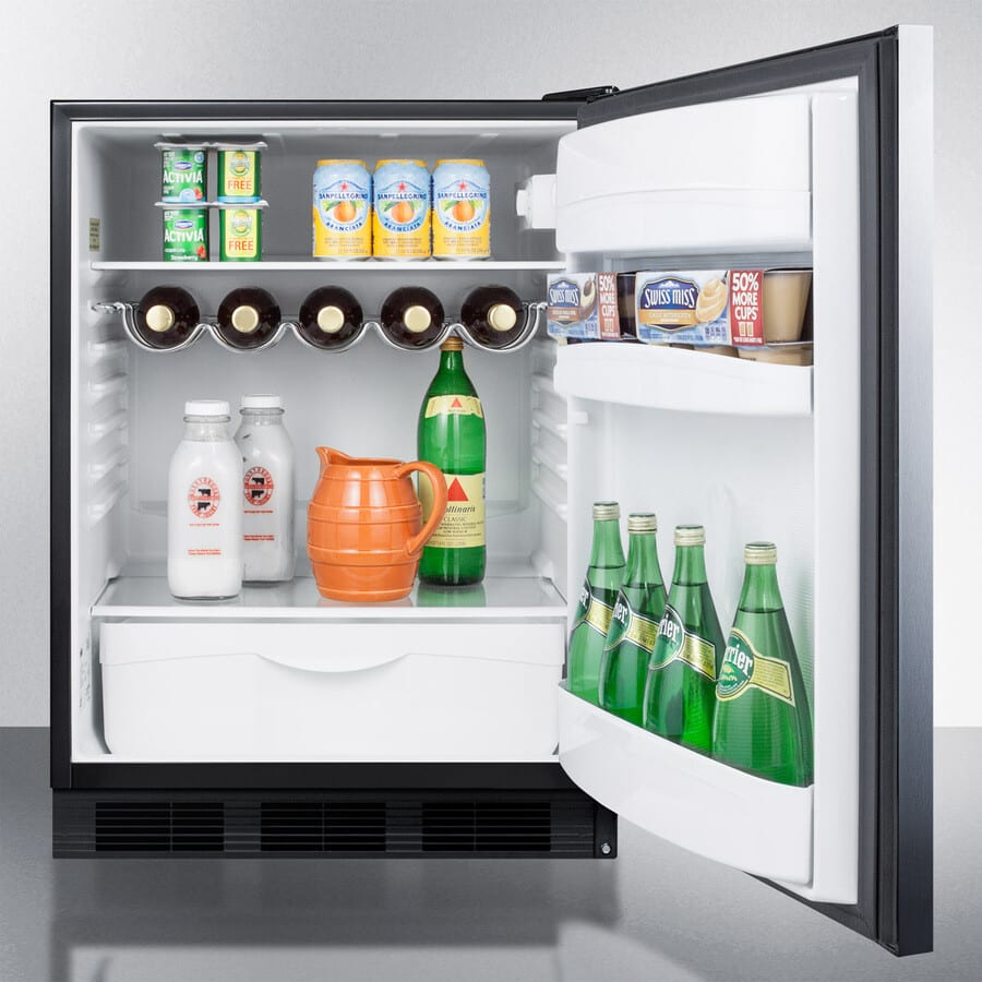 Summit FF63BKSSHHADA 24 Inch Freestanding Undercounter