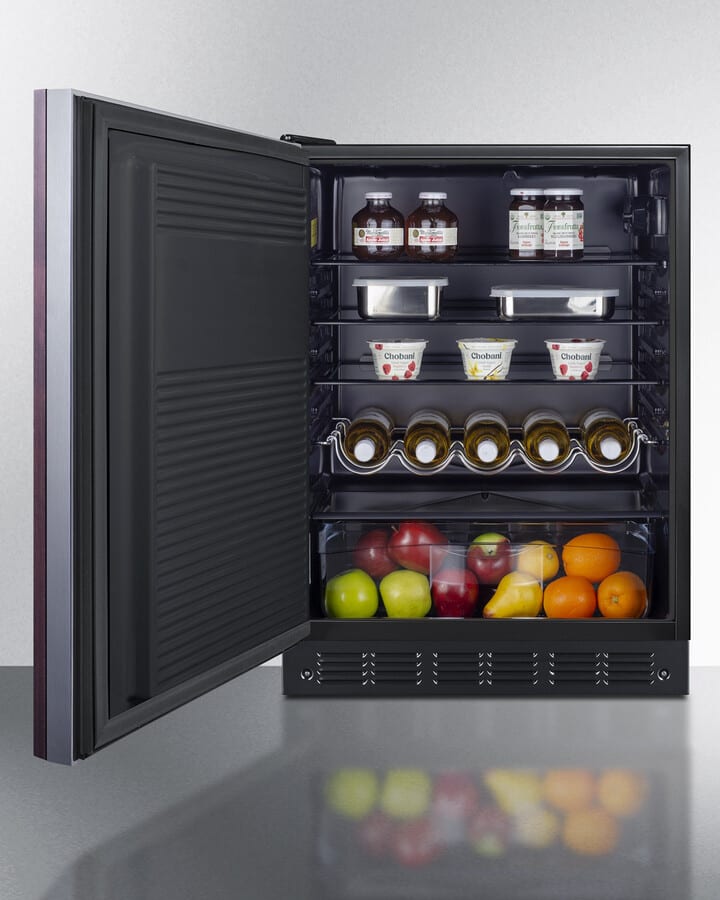 Summit FF708BLSSIFADALHD 24 Inch Freestanding Undercounter
