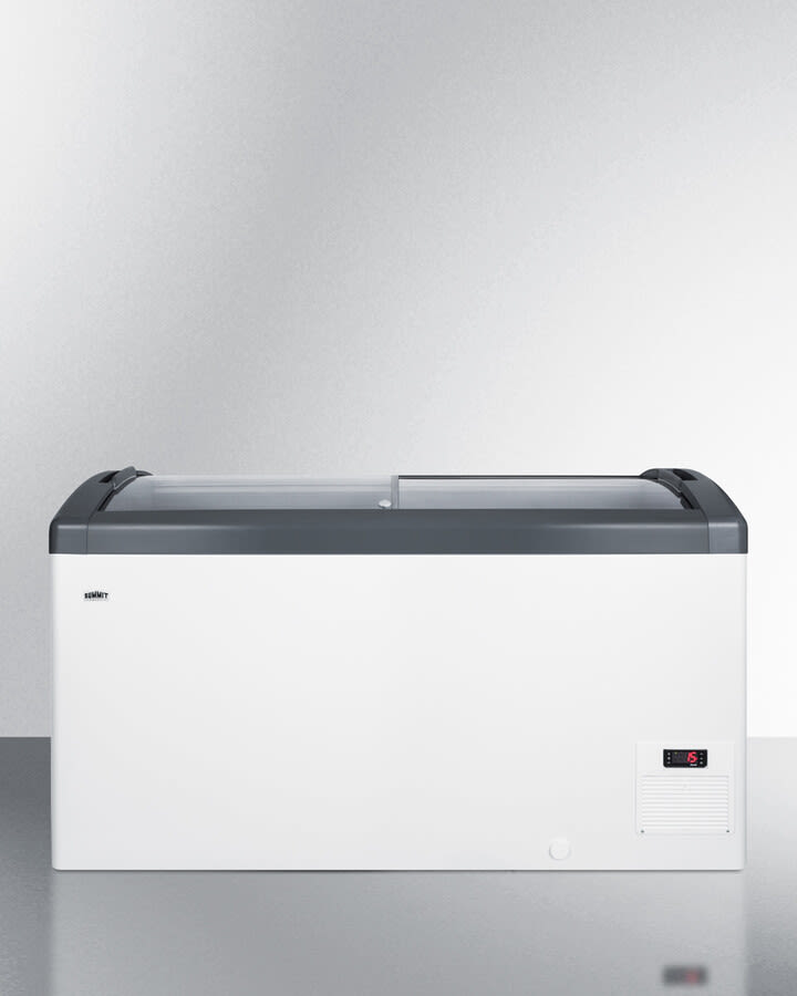 Summit FOCUS131 51 Inch Curved Top Chest Freezer with 12.4 cu. ft