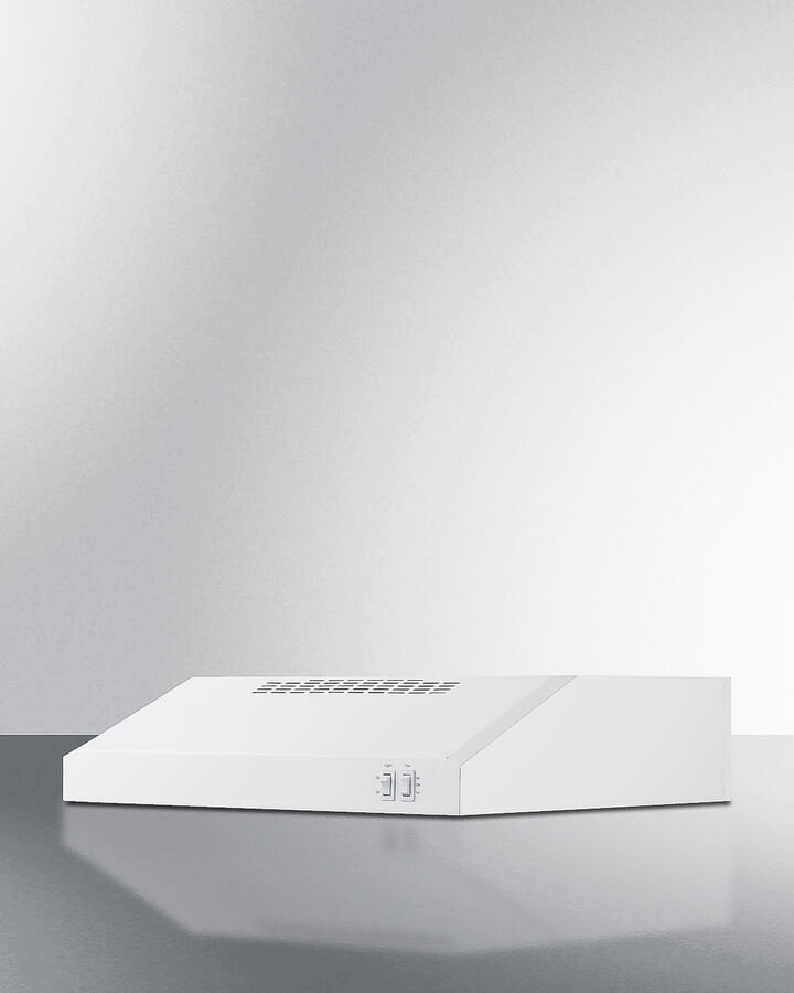 Summit HC20WW 20 Inch Under Cabinet Convertible Range Hood with