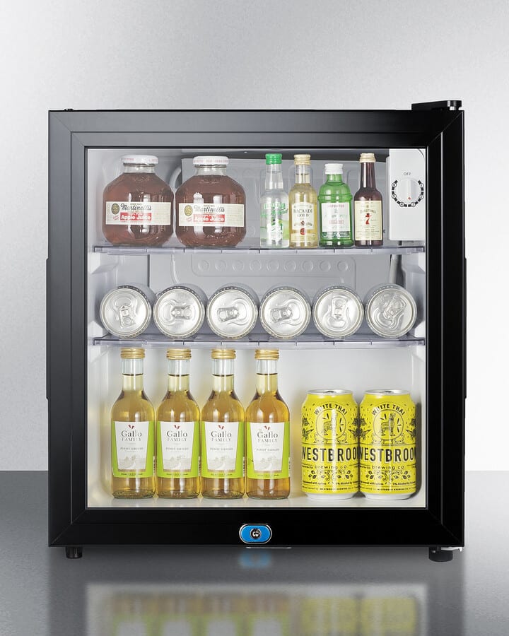 Summit MB43GL 18 Inch Freestanding Compact Refrigerator with 1.6