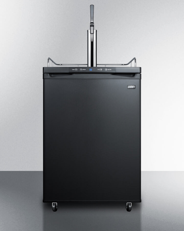 Summit SBC635MNCF 24 Inch Freestanding Nitro Coffee Kegerator with 5.6 cu. ft. Capacity