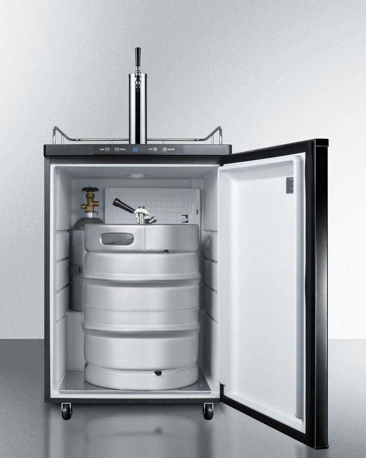 Summit SBC635MBI7 24 Inch BuiltIn Kegerator with 5.6 cu. ft Capacity