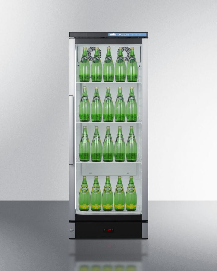 Summit SCR1154 24 Inch Freestanding Commercial Beverage Center with 9.9