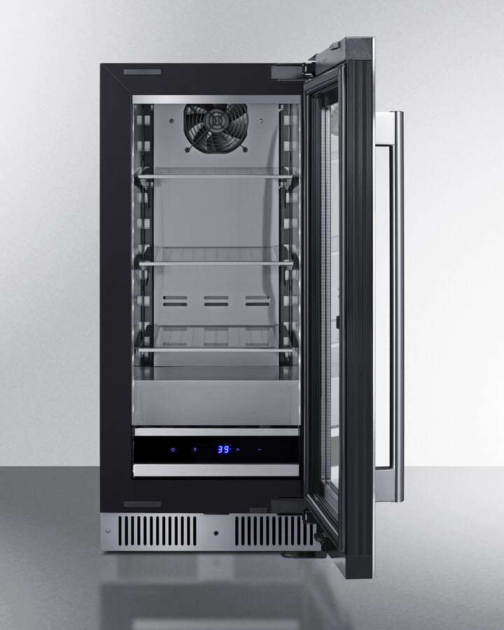 Summit SDHG1533 15 Inch Built-In Beverage Center with 1.9 cu. ft