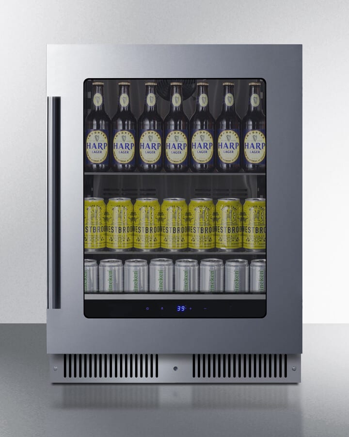 Summit SDHG2443 24 Inch Built-In Beverage Center with 3.5 cu. ft