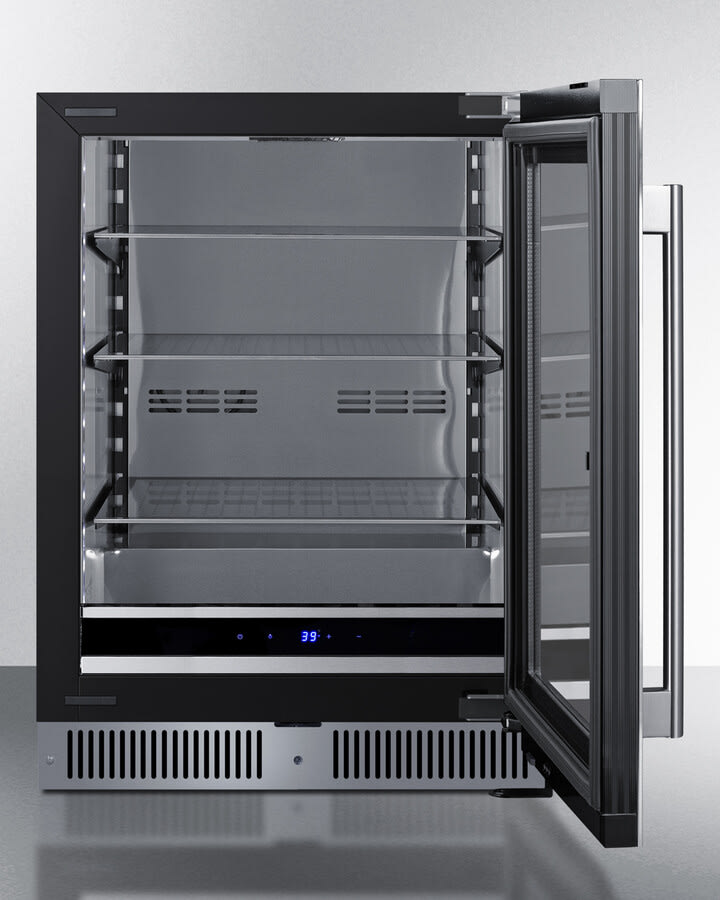 Summit SDHG2443 24 Inch Built-In Beverage Center with 3.5 cu. ft