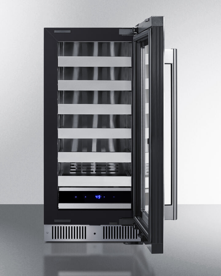 Summit SDHW1532 15 Inch Built-In Wine Cellar with 1.8 cu. ft