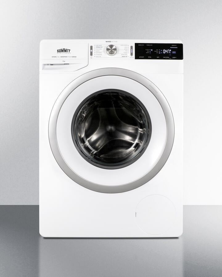 Summit SLS24W3P 24 Inch Electric Laundry Center with 2.3 Cu. Ft