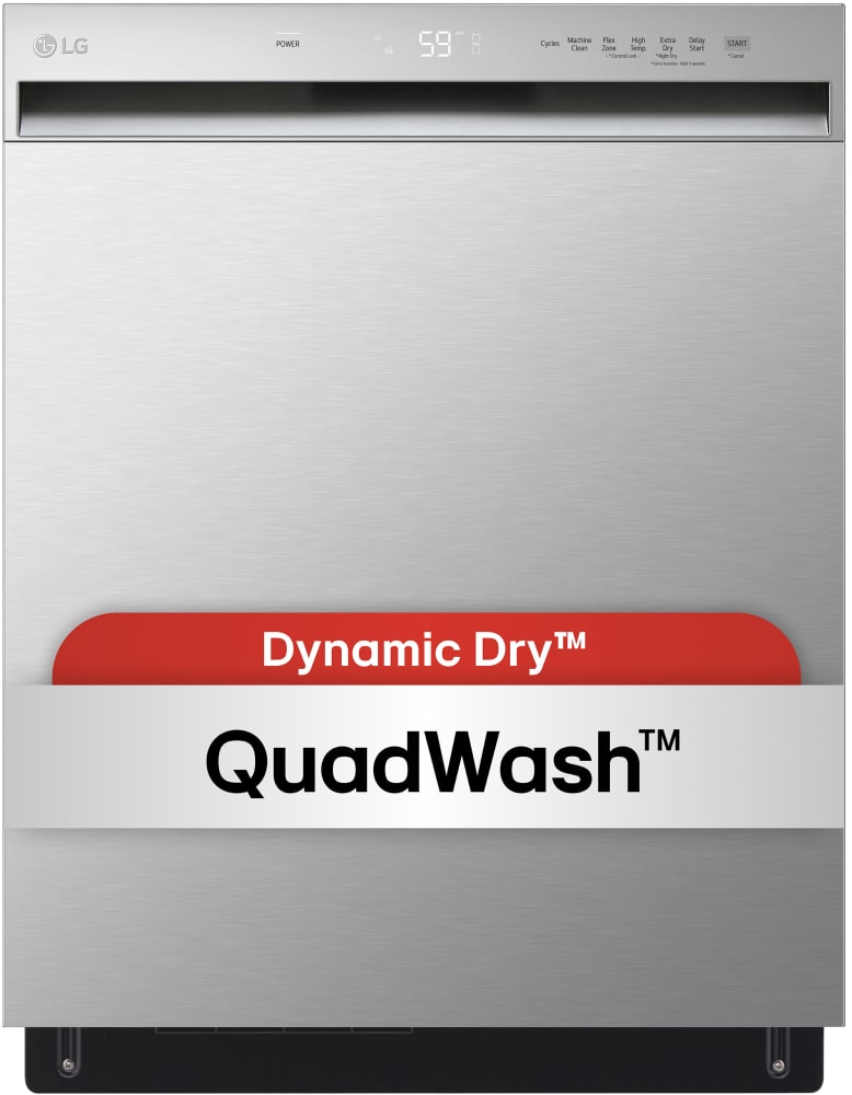 LG LDFN3432T 24 Inch Full Console Dishwasher with 15 Place