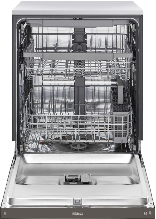 LG LDFN4542D 24 Inch Full Console Dishwasher with 15 Place Settings