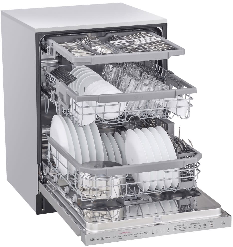 LG LDP6809SS 24 Inch Fully Integrated Built In Dishwasher with 15