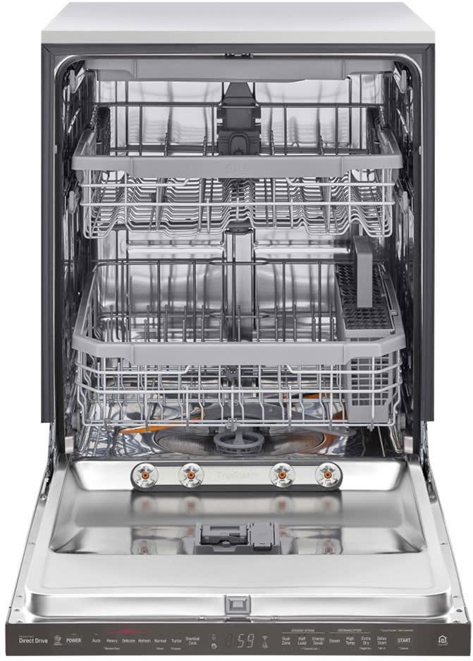 LG LDP6809BD 24 Inch Fully Integrated Built In Dishwasher with 15 Place ...