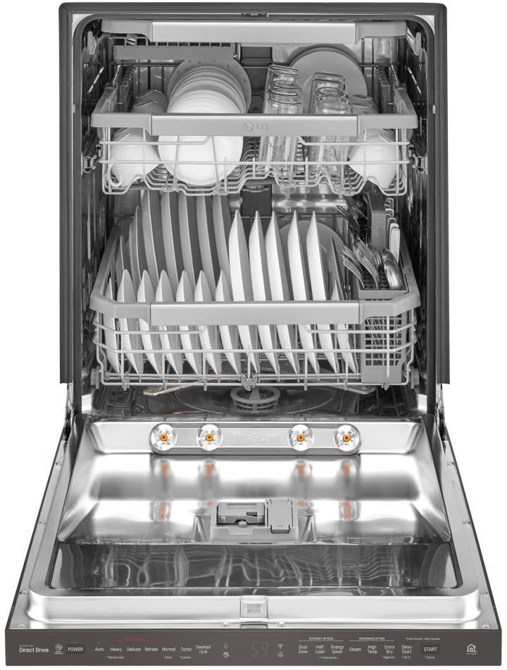 LG LDP7708ST 24 Inch Fully Integrated Dishwasher with 15 Place