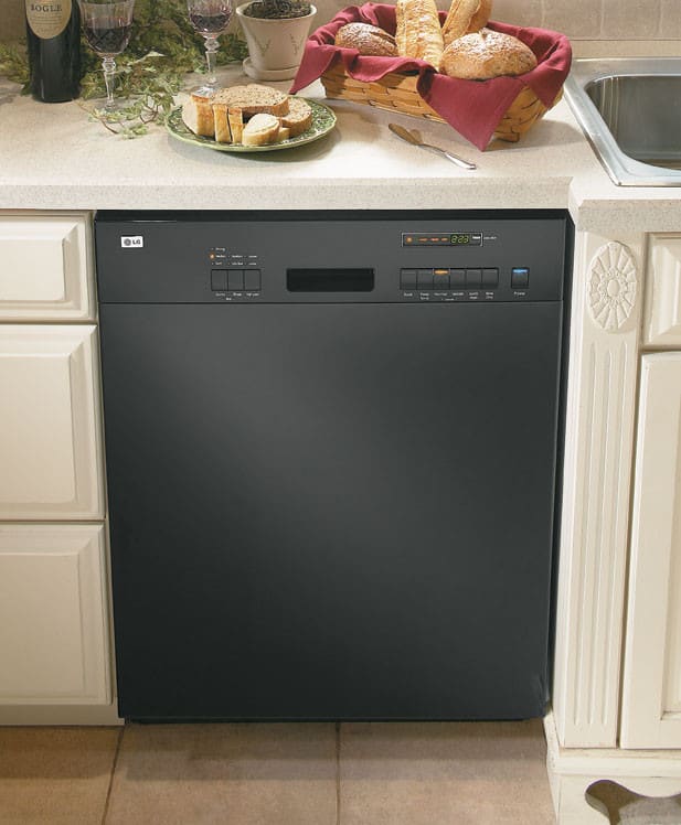 Lg Lds5811bb Full Console Dishwasher With 6 Wash Cycles Semi Integrated Electronic Control Panel Black