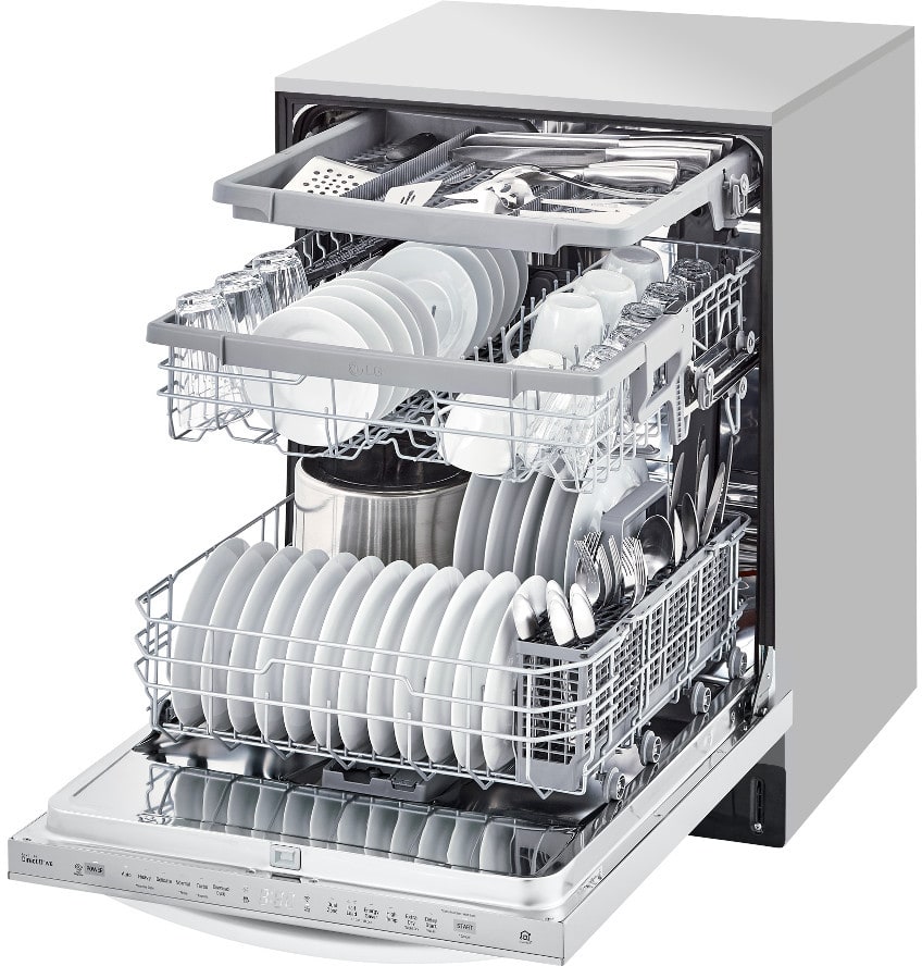 LG LDT5678SS 24 Inch Fully Integrated Dishwasher with 15 Place