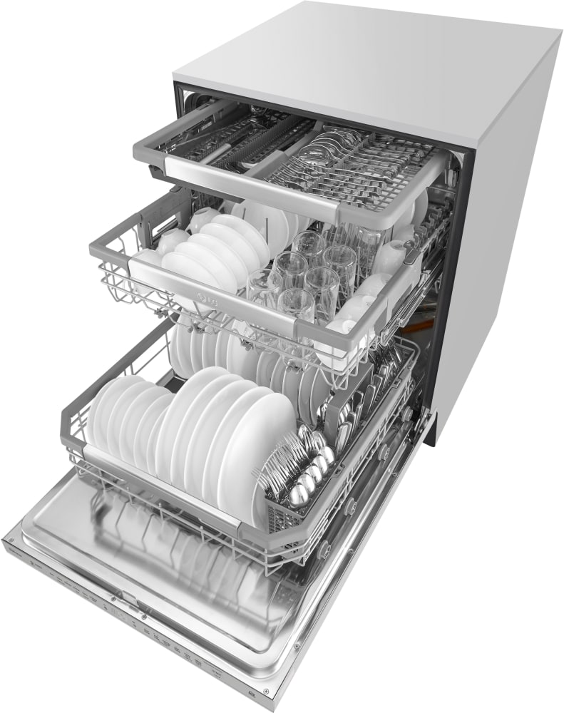 LG LDT7797ST Fully Integrated Dishwasher with QuadWash 3rd Rack