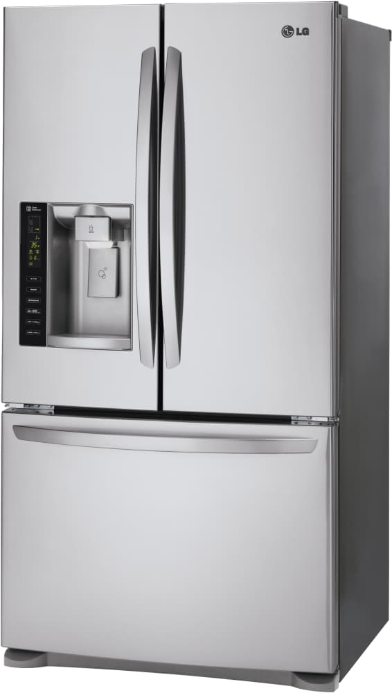 LG LFX25973ST 36 Inch French Door Refrigerator with Linear Compressor ...