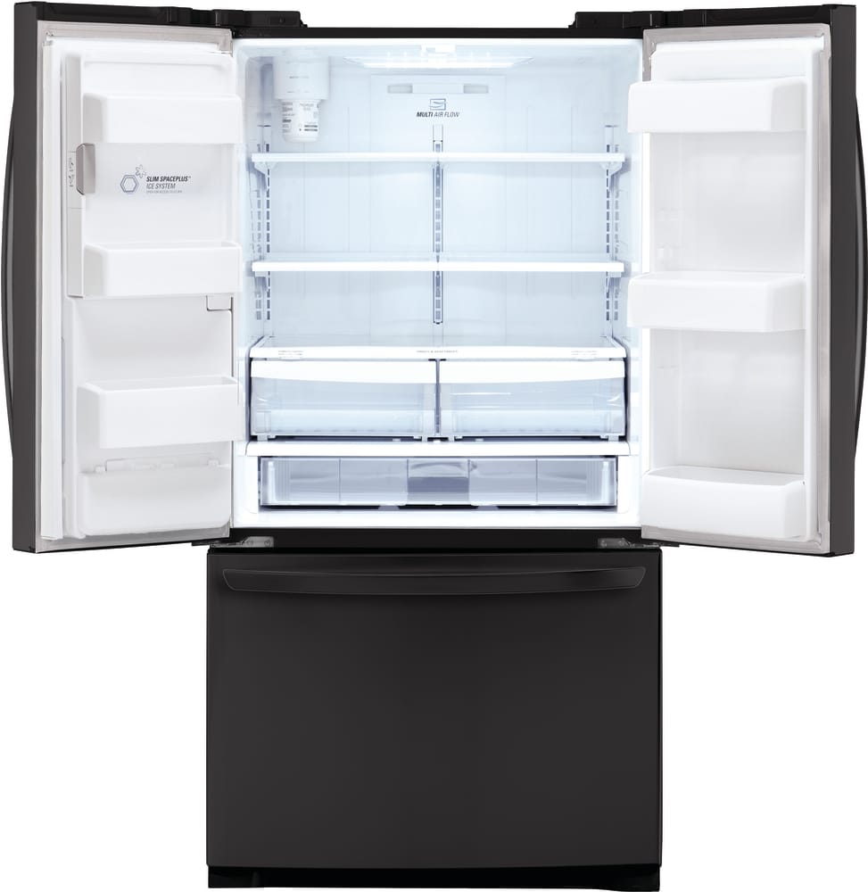 LG LFX25974SB 36 Inch French Door Refrigerator with Slim SpacePlus™ Ice
