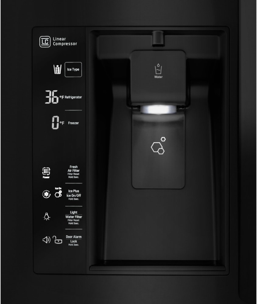 LG LFXC24726M 36 Inch Counter Depth French Door