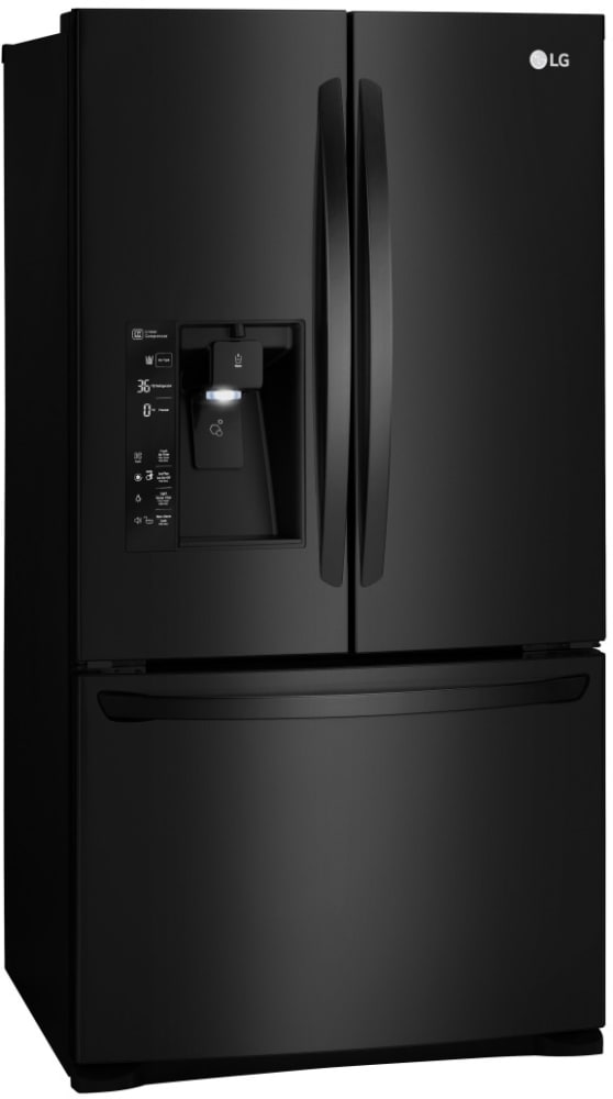 LG LFXC24726M 36 Inch Counter Depth French Door Refrigerator with Slim SpacePlus® Ice System