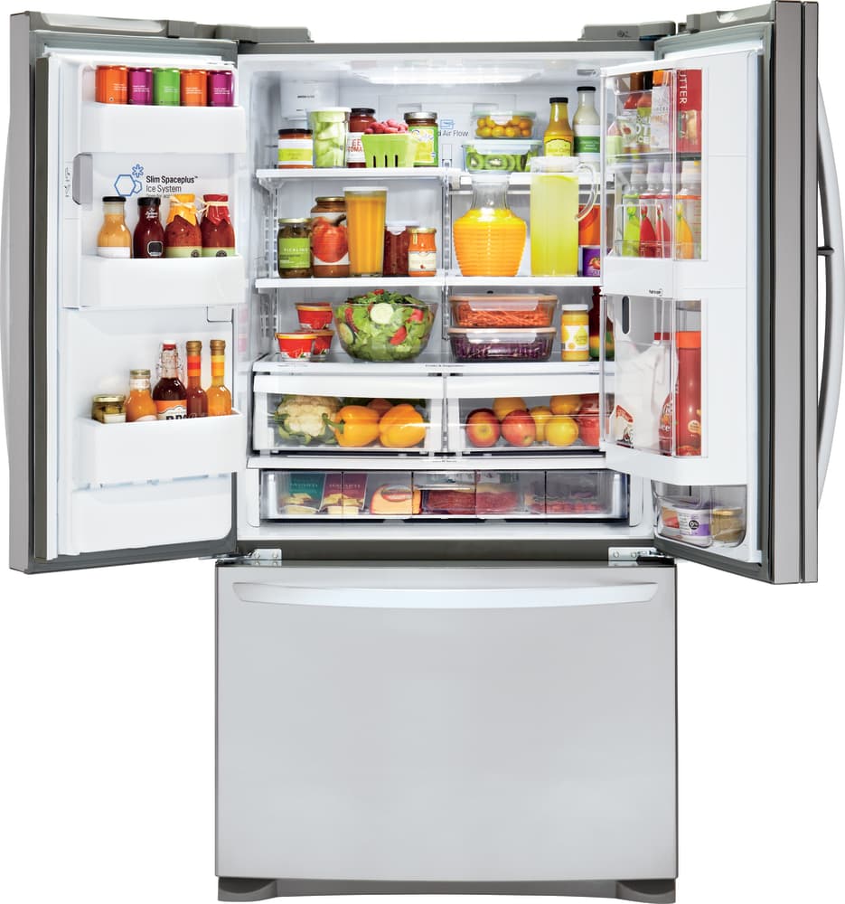 LG LFXS24566S 36 Inch French Door Refrigerator with Door-in-Door
