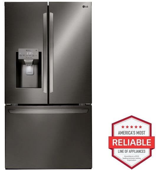 LG LFXS26973D 36 Inch Smart French Door Refrigerator with 26.2 cu